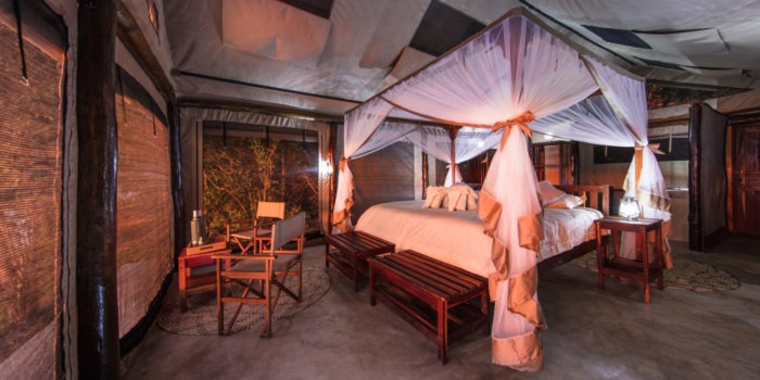 luambe camp bedroom