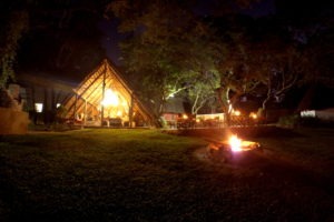 pioneer camp lusaka fireplace