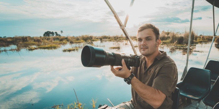 frank photography okavango delta boating safari botswana