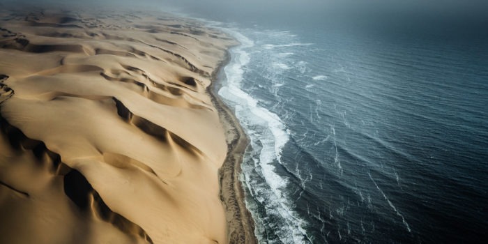 southern namibia namib meets the ocean aerial photography jason and emilie