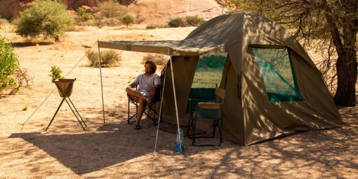 mobile camp dome ultimate safaris guest