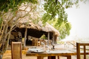 sand rivers selous dining