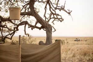 sand rivers selous fly camping shower