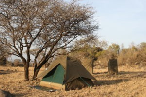 pembezoni camp serengeti walking tent shower