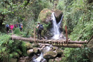 rwenzori trekking uganda enock falls 1