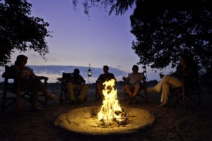 flatdogs camp south luangwa zambia fire place
