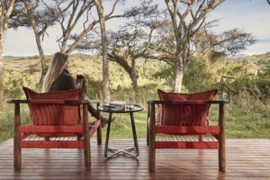 Ngorongoro Sanctuary veranda view
