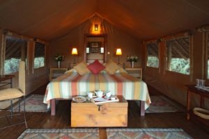 Tortilis Camp accommodation double tent 2