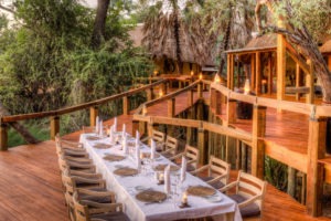 Camp Okavango Outdoor Dining2