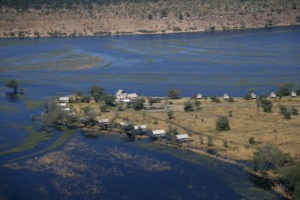 Chobe River Camp view