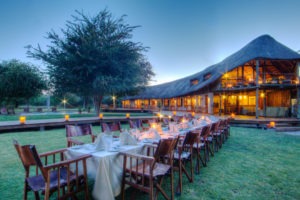 botswana makgadikgadi leroo la tau outdoor dining