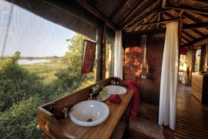 okavango delta botswana mapula lodge bathroom