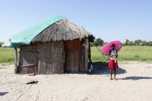 botswana okavango delta setari camp villager