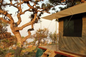 rwanda akagera karenge bush camp tent