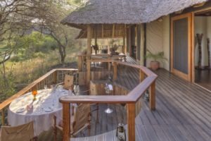 2 bed deck Finch Hatton West Tsavo Kenya