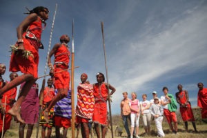 Jumping with the Maasai Saruni Wild Masai Mara Kenya