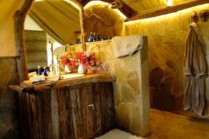 Oldonyo Oibor bathroom camp ya kanzi
