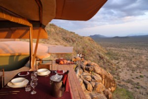 Saruni Samburu Villa 2 private dining Saruni Samburu Kenya