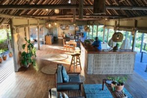 Travessia Beach Lodge Mozambique Lounge New