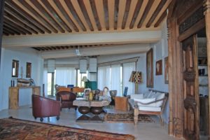 living room in the royal suite Majlis Lamu Kenya