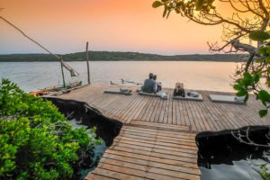mozambique anvil bay lake maxai sunset