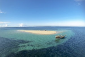 mozambique ibo island dhow sandbank