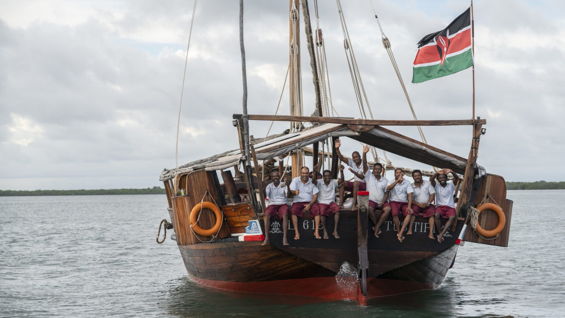tusitiri crew1 Tusitiri Dhow Lamu Kenya