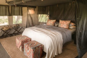 Legendary Serengeti Mobile Camp tented bedroom 2