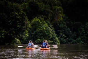 republic of congo odzala boating kayak activities 4