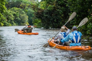 republic of congo odzala boating kayak activities 7