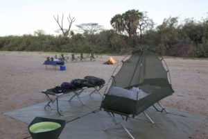 Kenya Chyulu Mobile Expedition Fly camp7